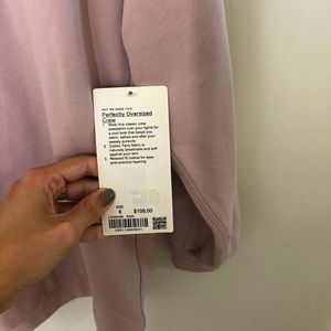 New Perfectly Oversized Crew - Size 6